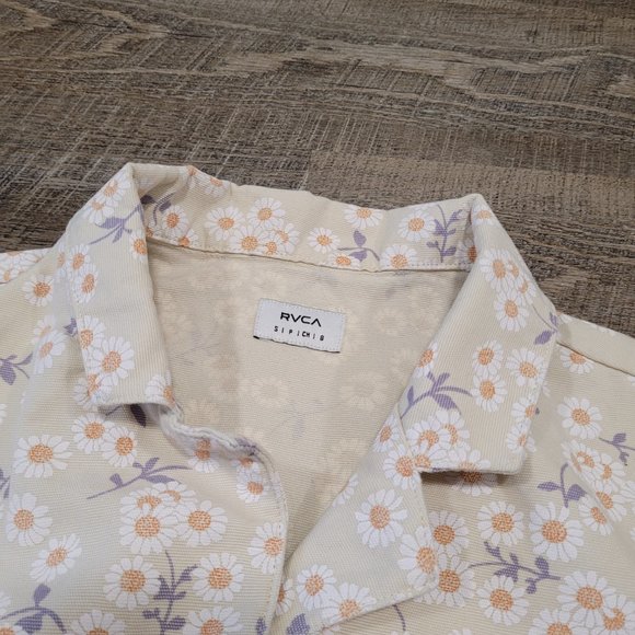 RVCA | Nightshift Short Sleeve Floral Jumpsuit | Sz. S - Picture 12 of 14